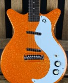 Danelectro 59m NOS+ Orange Metal Flake
